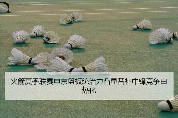 火箭夏季联赛申京篮板统治力凸显替补中锋竞争白热化